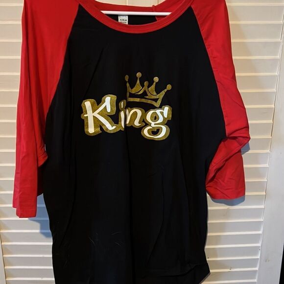 A.M.S Mens graphic shirt “King” Size extra large - Picture 2 of 4